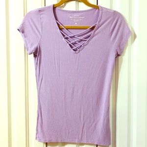 HOLLISTER Soft Jersey Knit T-shirt Size S